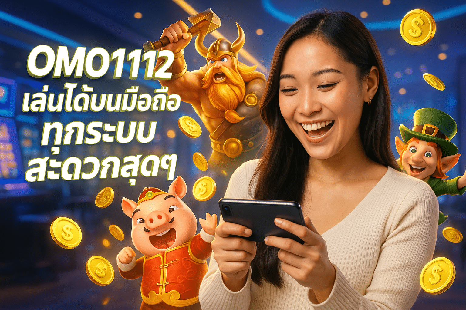 OMO1112 เล่นได้บนมือถือทุกระบบ สะดวกสุดๆ