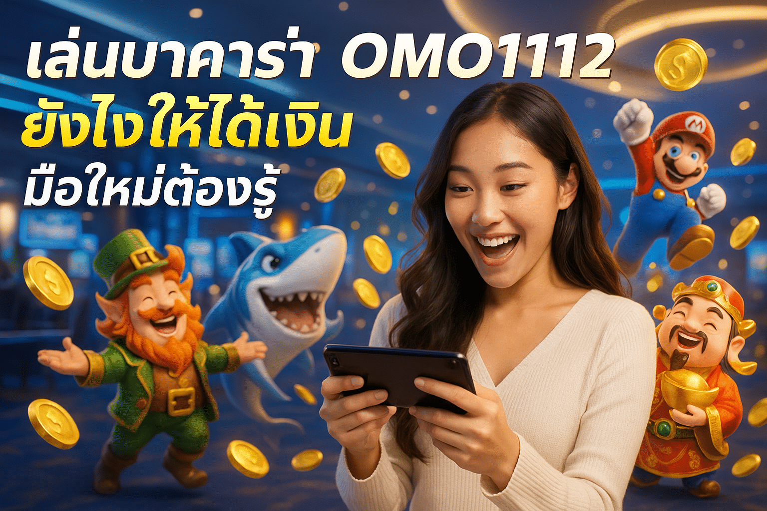 เล่นบาคาร่า OMO1112 ยังไงให้ได้เงิน มือใหม่ต้องรู้